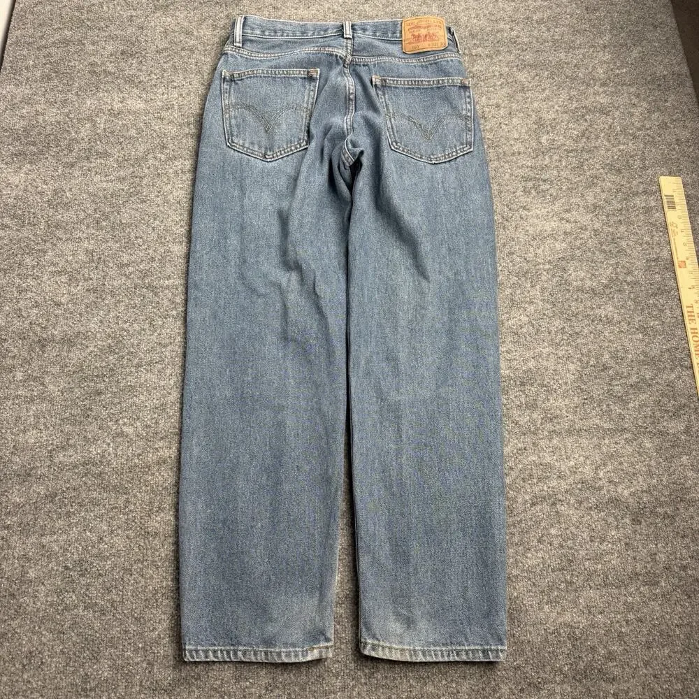 Levi’s 550 Relaxed Fit Jeans Men’s Tagged 33x30 Light Wash Straight Leg Denim